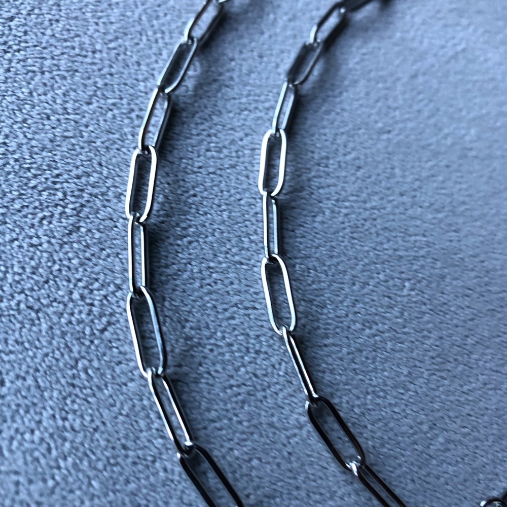 Chain Link Stainless Steel Necklace ~ 55 cm ~ Brand New!